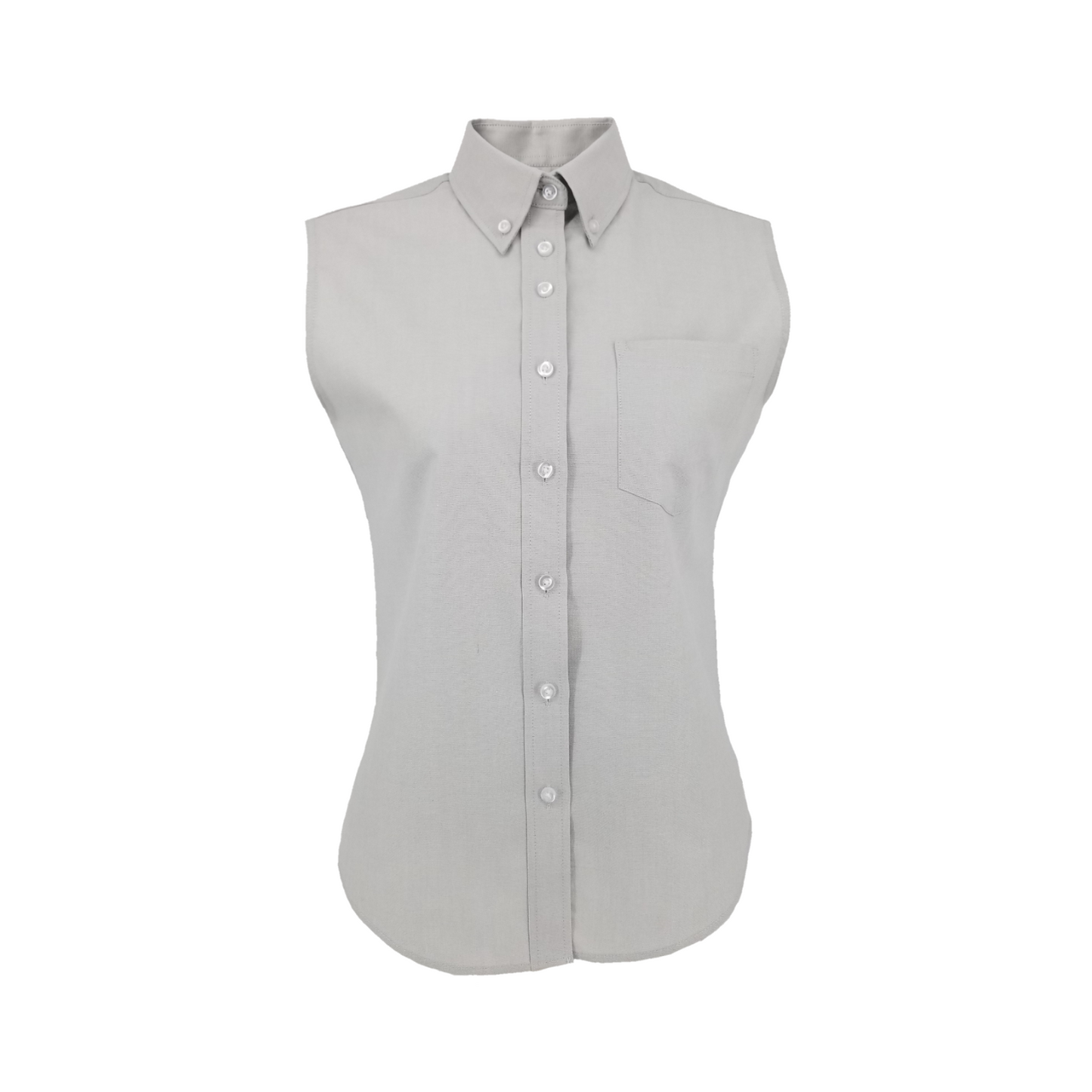 GREY SLEEVELESS SHIRTS