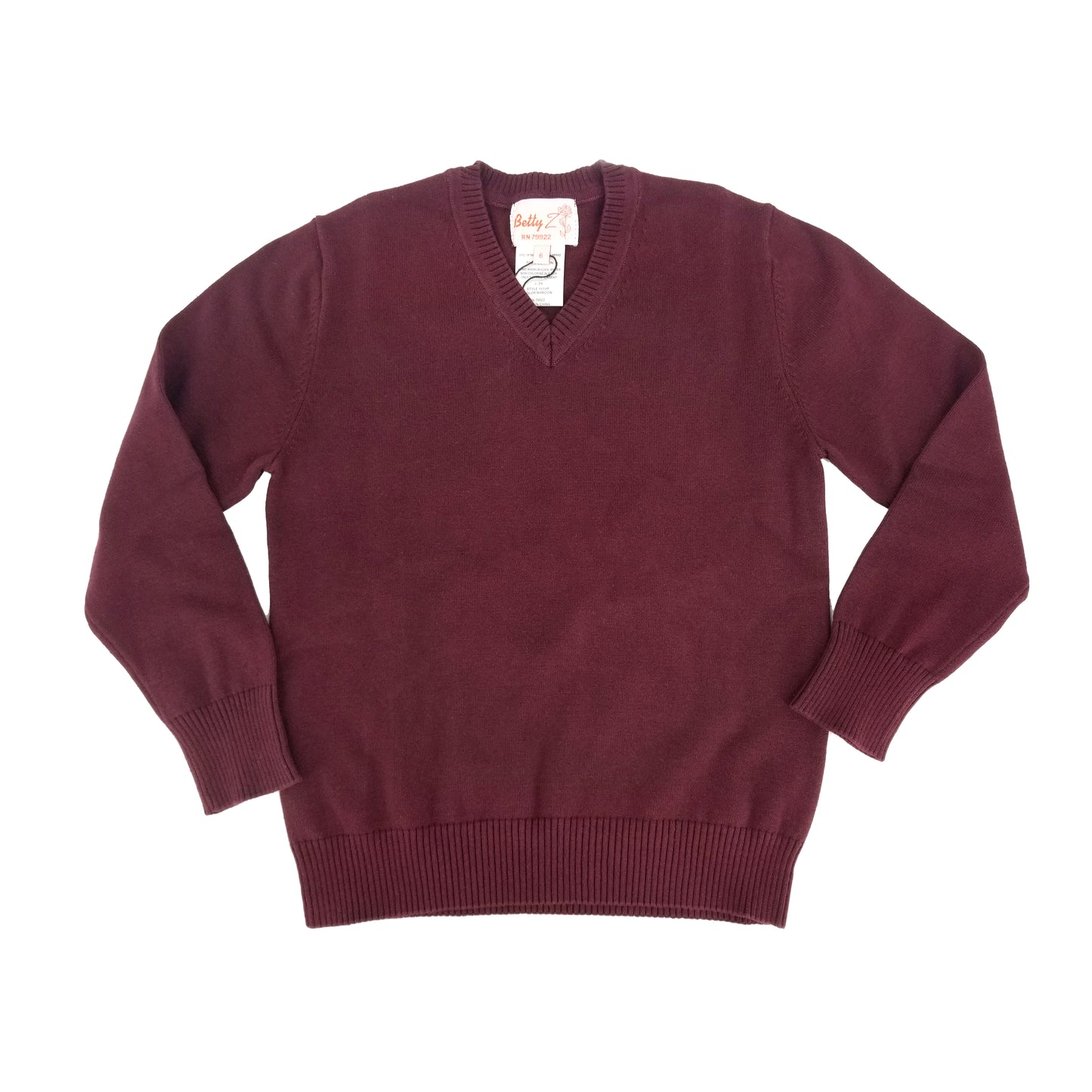 V NECK COTTON
