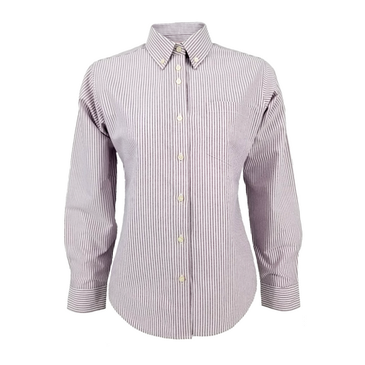 MAROON STRIPE SHIRT