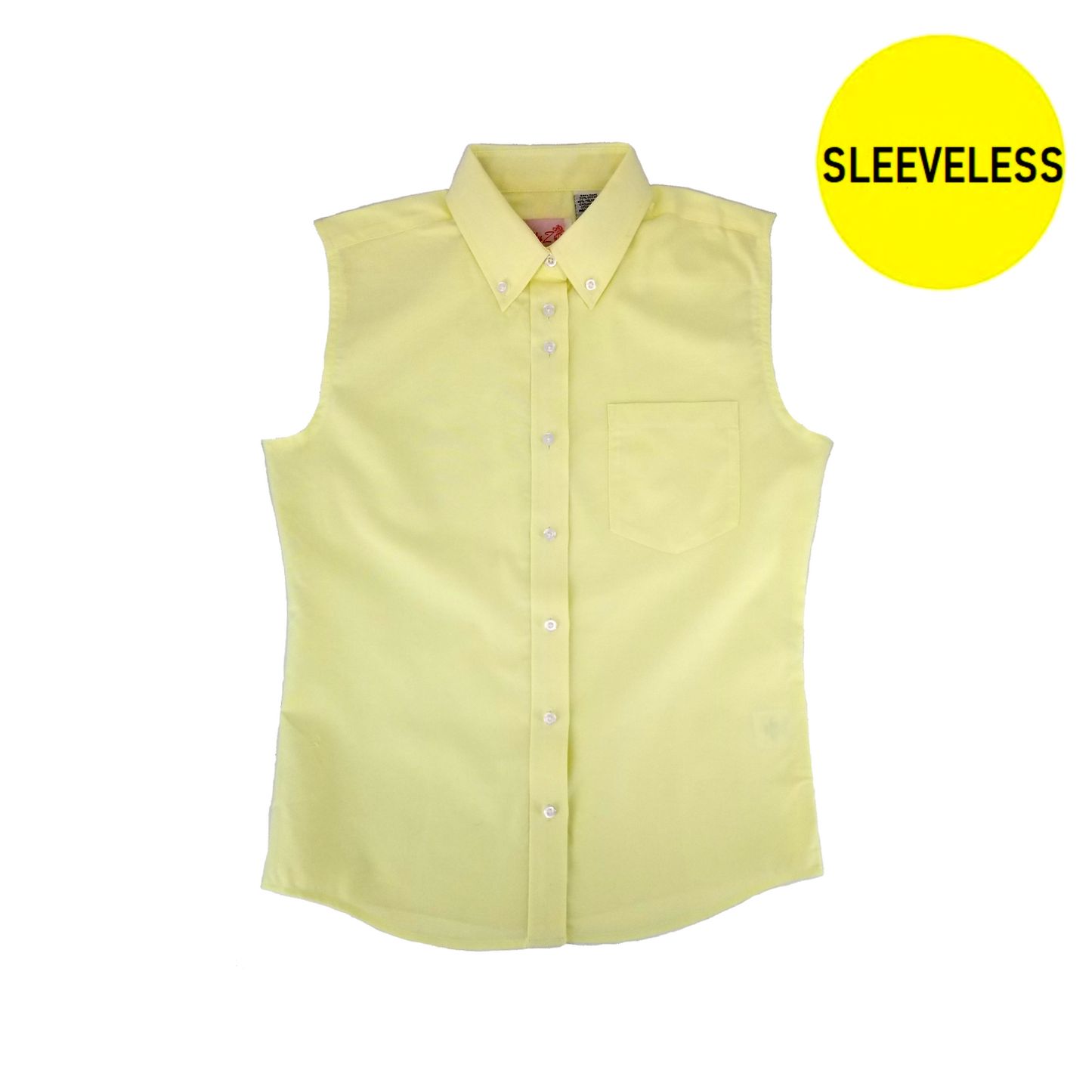 YELLOW SLEEVELESS SHIRTS