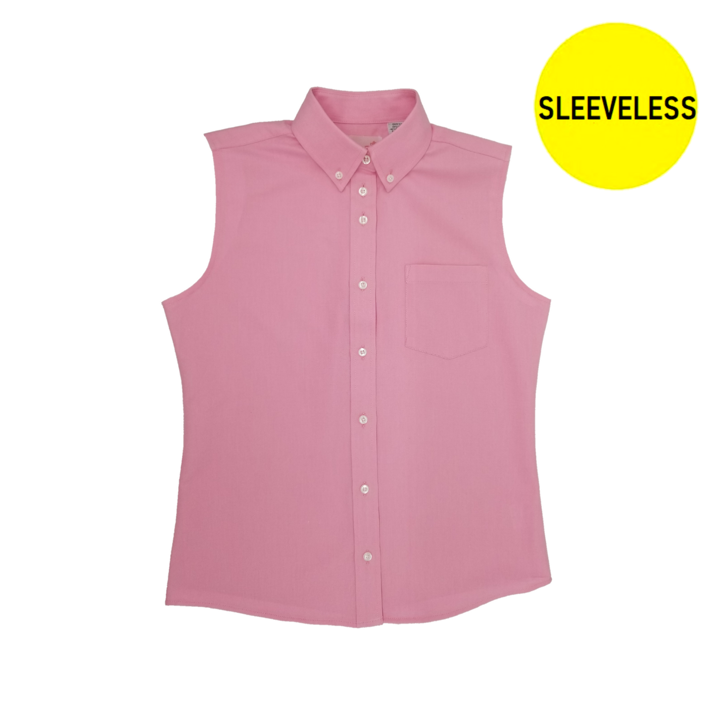 PINK SLEEVELESS SHIRTS