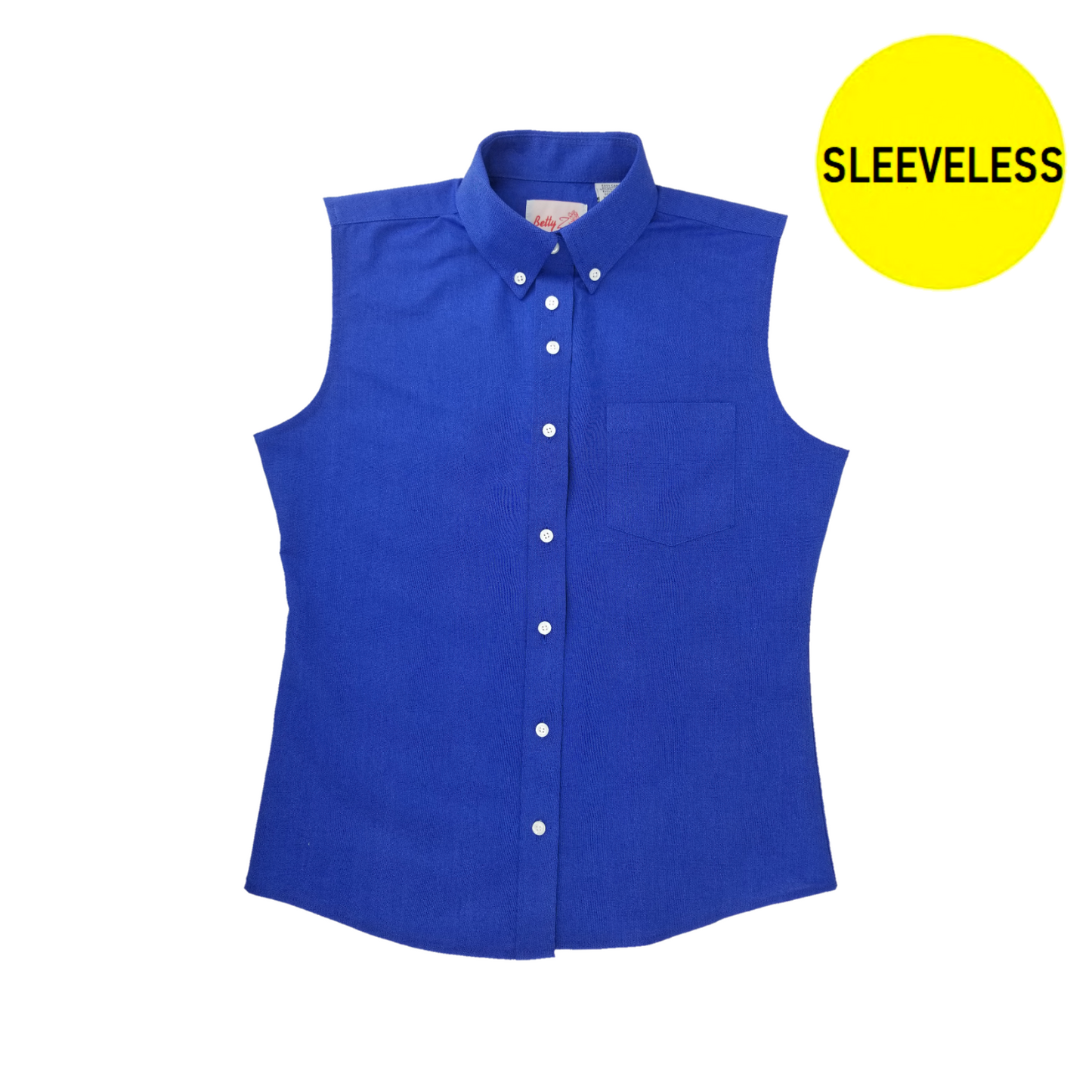 ENGLISH BLUE SLEEVELESS SHIRTS
