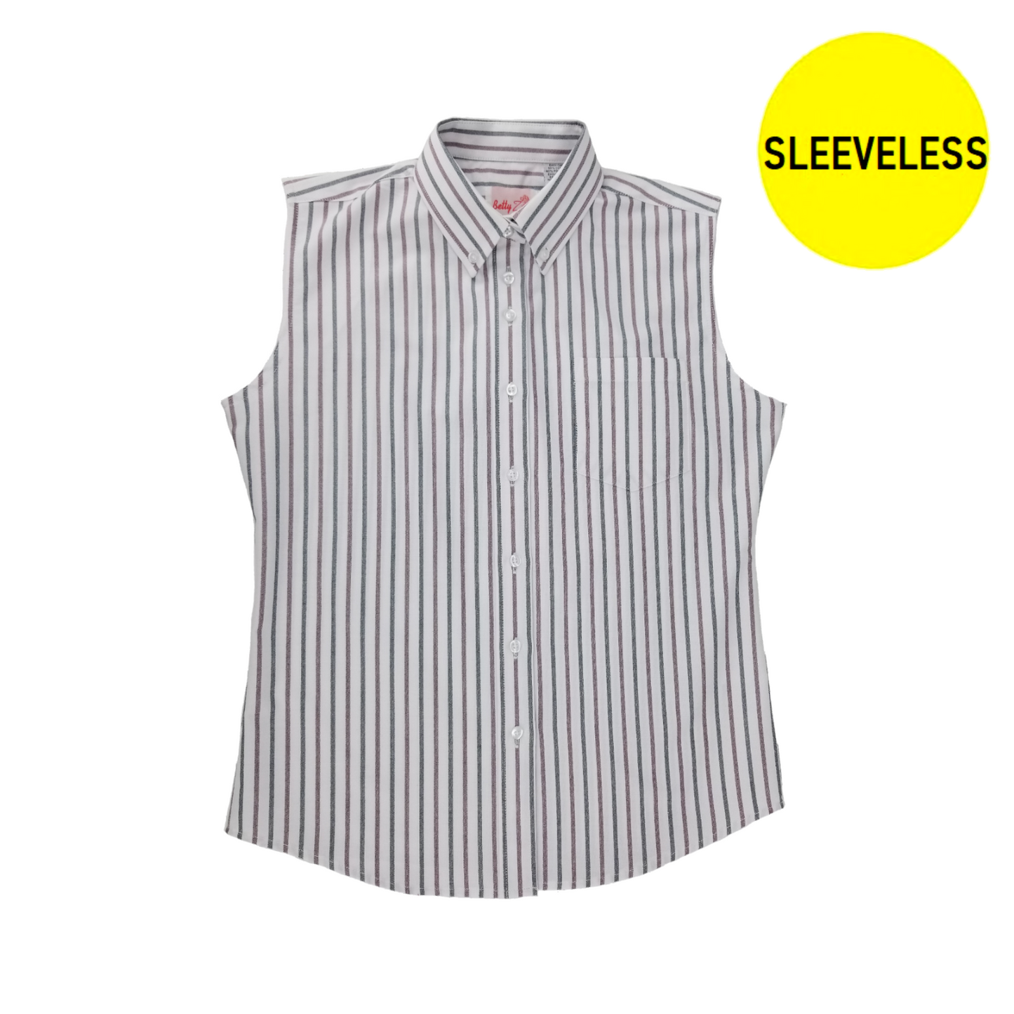 RED MULTI SLEEVELESS SHIRTS