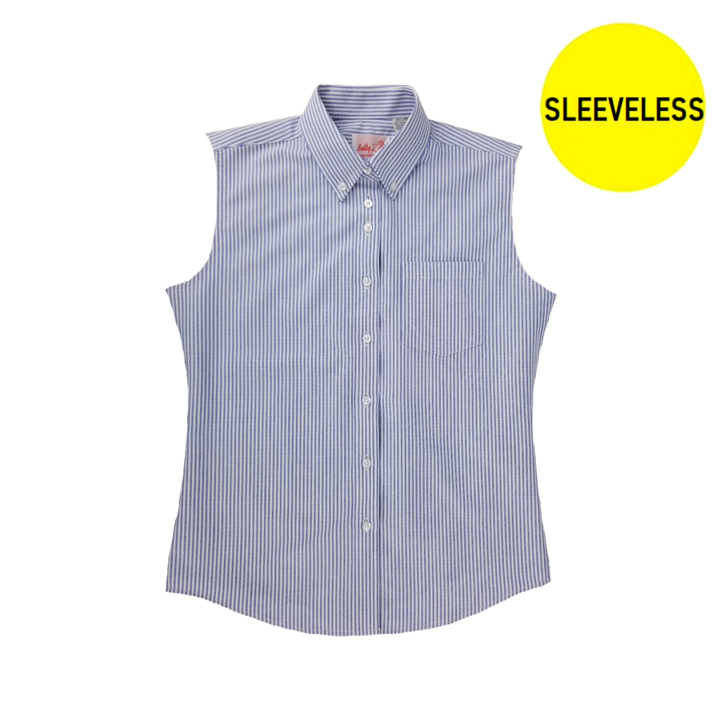 BLUE STRIPE SLEEVELESS SHIRTS