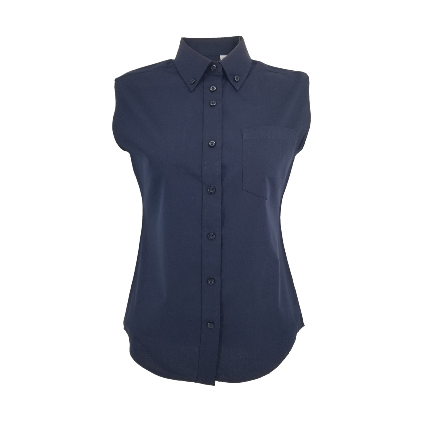 NAVY SLEEVELESS SHIRTS