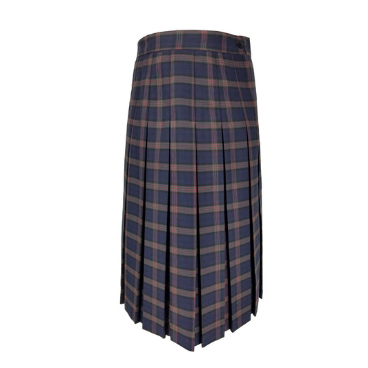 BOX PLEATED SKIRT-PLAID PR2