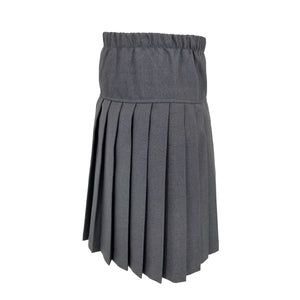 grey wool skirts